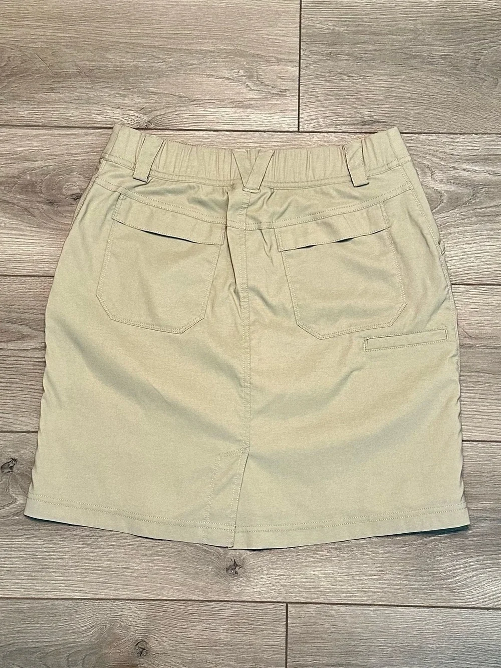 Duluth Dry On The Fly Mid Rise Hiking Casual Skirt Skort Tan Size 6‎